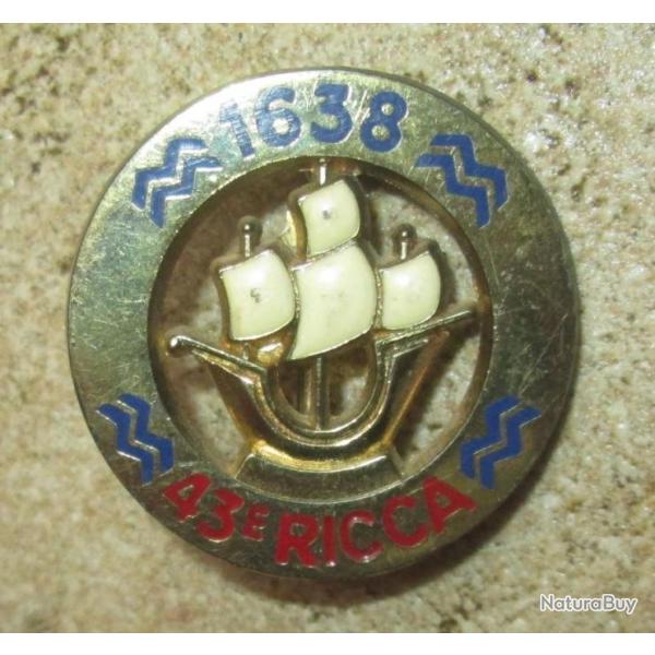 43� R.I.C.C.A, sigle �pais, �pingle