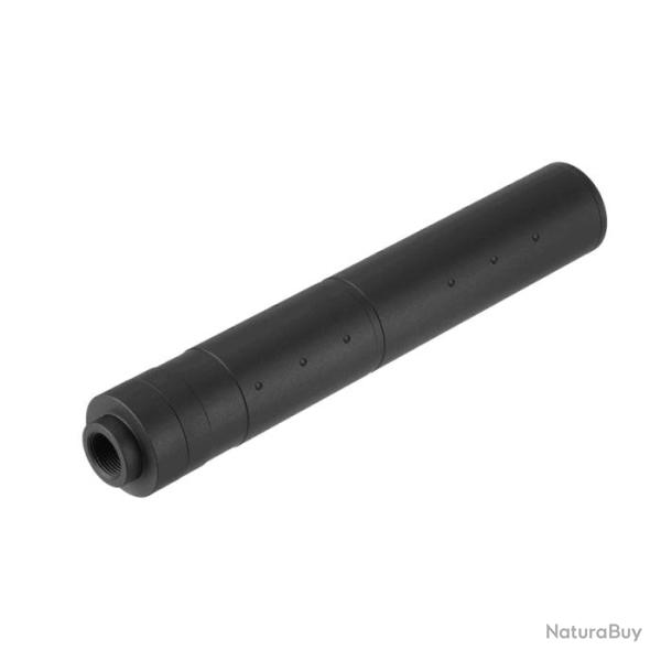 Silencieux aluminium 195mm Dot Mock - Noir