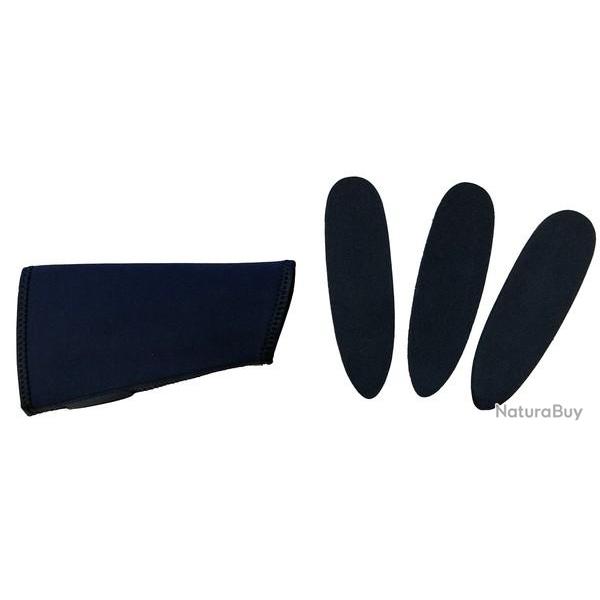 COUVRE CROSSE NEOPRENE NOIR AVEC INSERTS BUSC