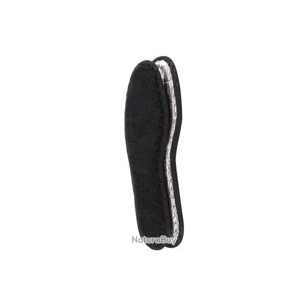 Semelles Estex isolante polaire/alu noir P. 45/46