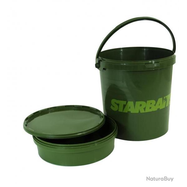 SEAU STARBAITS BUCKET ROND + BASSINE