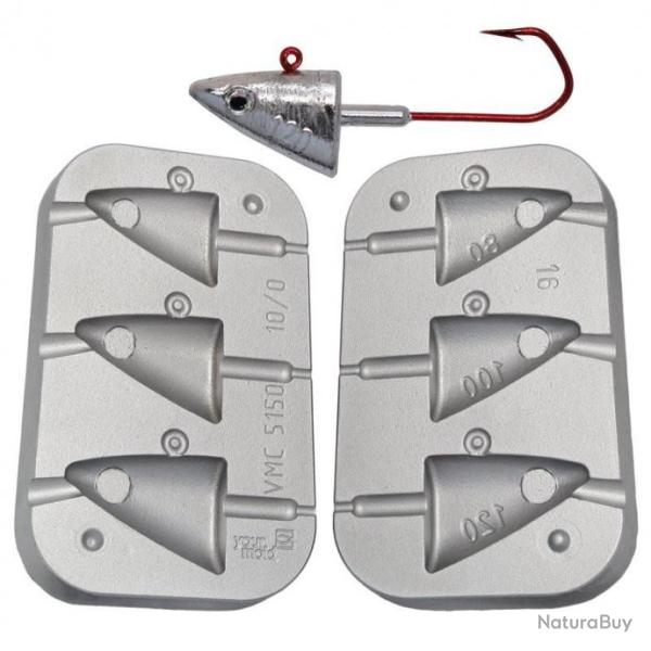 Moule � plomb JIG SHAD 80/100/120 GR - Pikefishing