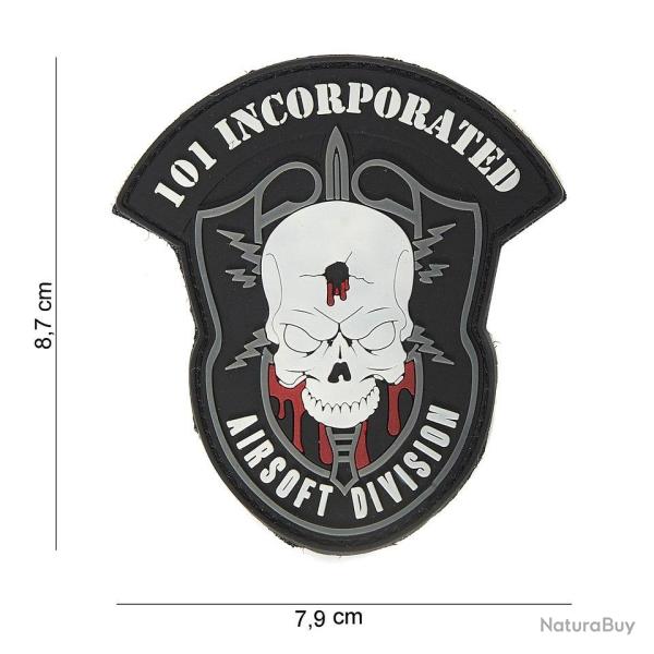 Patch 3D PVC "Airsoft Division" (101 Inc)