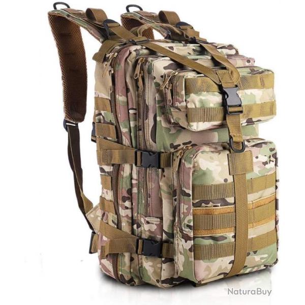 Sac � dos tactique 35L imperm�able CP camouflage - LIVRAISON GRATUITE ET RAPIDE