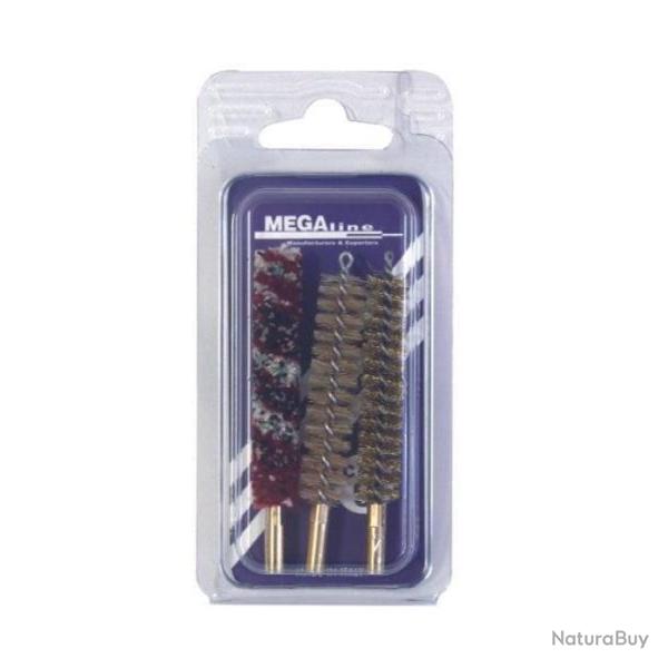 Blister 3 Brosses Carabine Megaline - 8mm