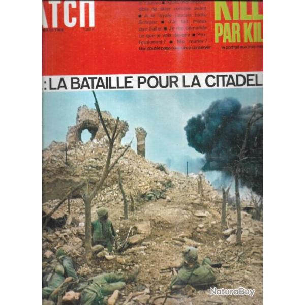 paris match 986 mars 1968 , killy par killy, hu� vietnam, accident mortel autoroute du sud, kennedy