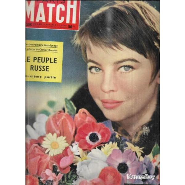 paris match 306 f�vrier 1955 le peuple russe part 2, formose, indochine, infant d'espagne , leslie c