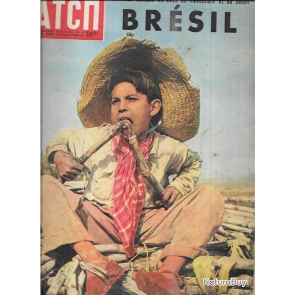 paris match 147 janvier 1952 , br�sil, gonzal�s de linar�s ,