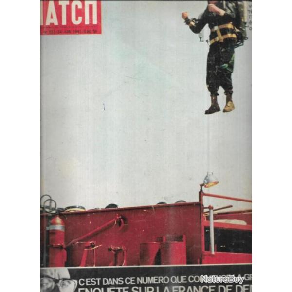 paris match 637 juin 1961, lorraine texas fran�ais, grace kelly irlande , �vian, homme volant