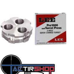 Lee Turret Head Tourelle 3 positions pour presse Lee Pro 1000