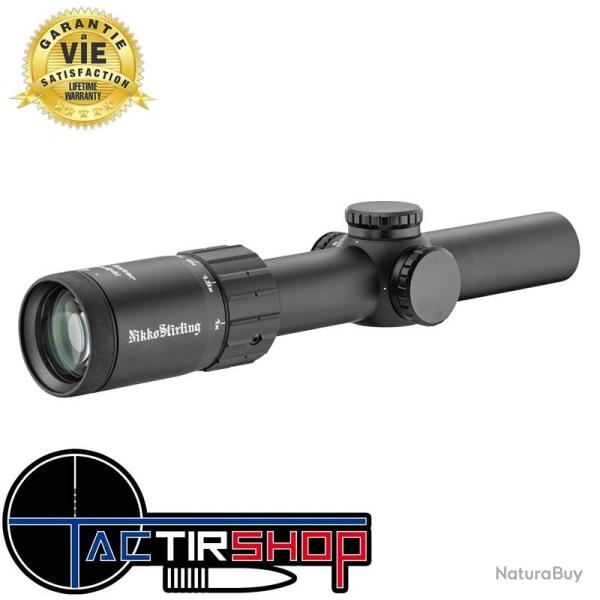 Lunette de battue Nikko Stirling BOAR EATER 1-6x24