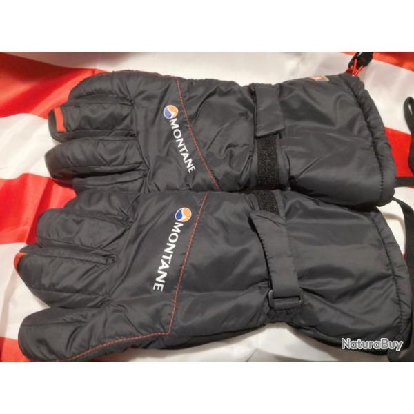Paire de gants de la marque Montane , conception anglaise - Taille xl uniquement , tr�s peu port�