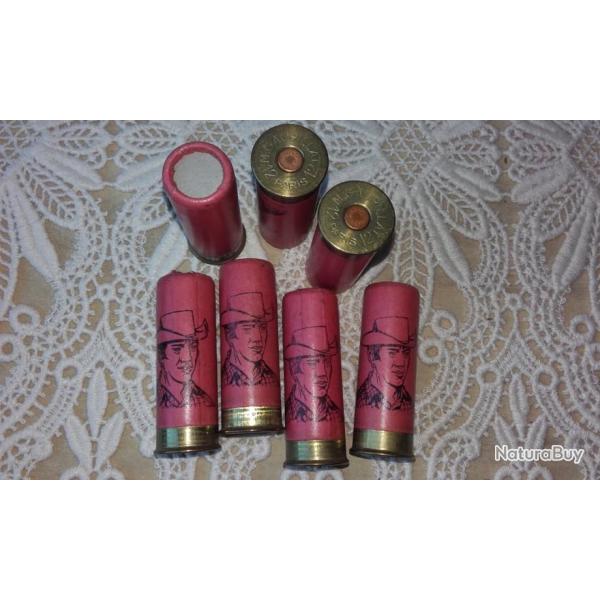 une cartouche de collection  douille en carton (COW BOY!)