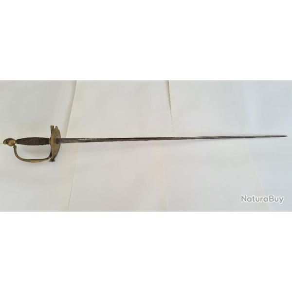 EPEE D' OFFICIER D' INFANTERIE ET DE CAVALERIE XVIII �me SIECLE  mod�le 1788 numero 2