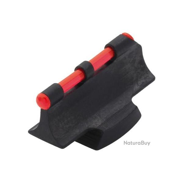 GUIDON FIBRE OPTIQUE ROUGE TRANSVERSAL M�TAL BH 10MM