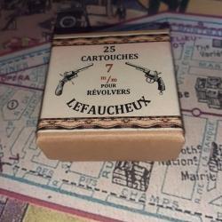 7 mm Broches (Lefaucheux T3): Reproduction boite munitions (vide) LE 8743492