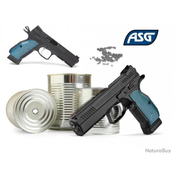 Pistolet GBB  CZ Shadow -  Co2  Billes Acier Cal 4.5