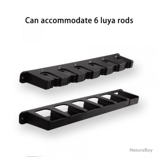 Support Mural de Cannes � P�che avec 6 Emplacements