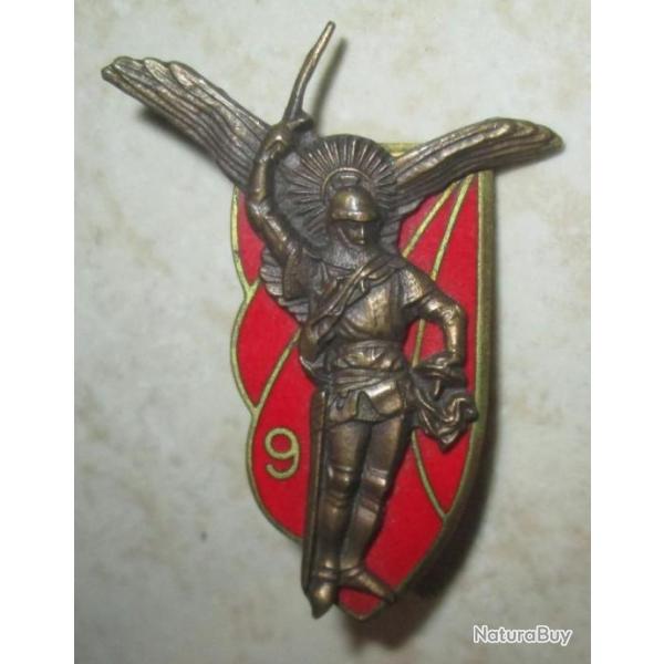 9 Rgiment de Chasseurs Para, mail, dos vaguel