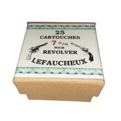 7 mm Broches ou 7mm Lefaucheux: Reproduction boite cartouches (vide) LEFAUCHEUX 8747387
