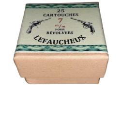7 mm Broches ou 7mm Lefaucheux: Reproduction boite munitions (vide) LE 8747387