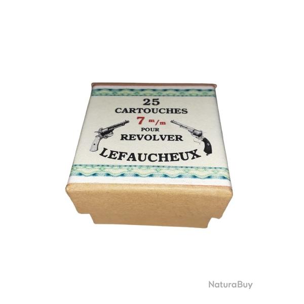 7 mm Broches ou 7mm Lefaucheux: Reproduction boite cartouches (vide) LEFAUCHEUX 8747387