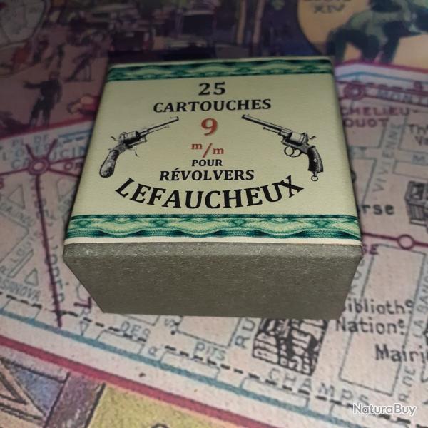 9 mm Broches (Lefaucheux M1): Reproduction boite munitions (vide) LE 8747392