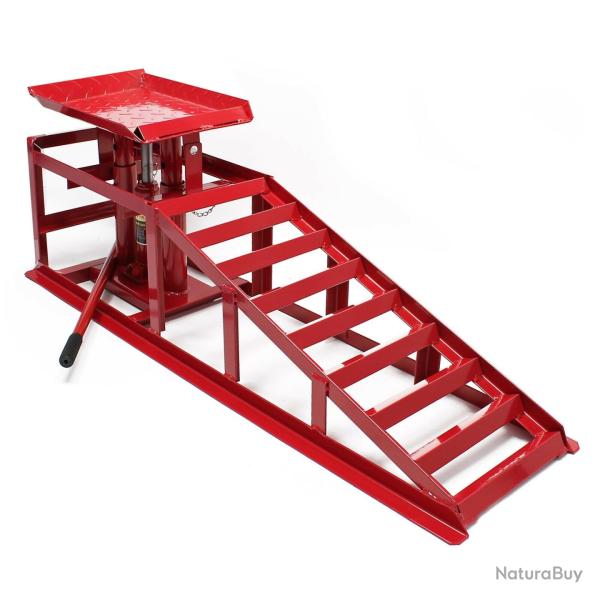 Rampe de levage jacks hydrauliques 2000 kg r�glable en hauteur 16_0002913