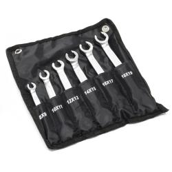 Jeu 6 cl&eacute;s pour conduite de frein 8-19 mm cl&eacute; polygonale plate &agrave; durite de frein 16_0002265