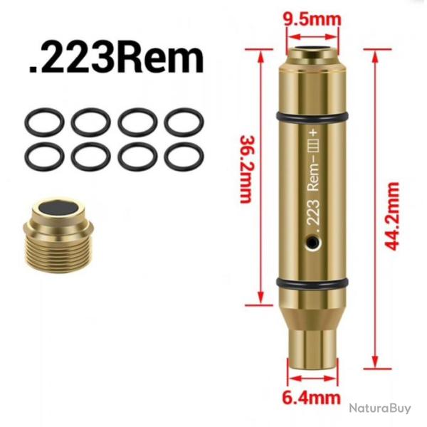 Cartouche d'entrainement laser 223 rem