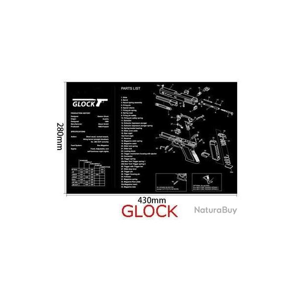 Tapis demontage Glock
