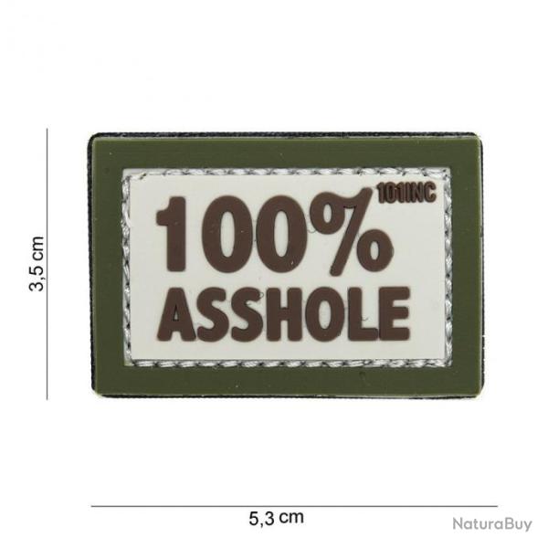 Patch 3D PVC 100% Asshole Desert & OD (101 Inc)