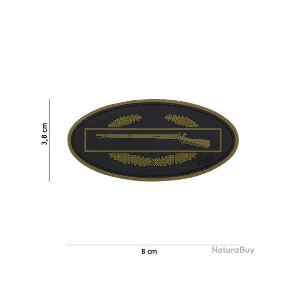 Patch 3D PVC Infantry OD (101 Inc)