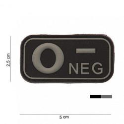 Patch 3D PVC Sanguin O- Noir (101 Inc)