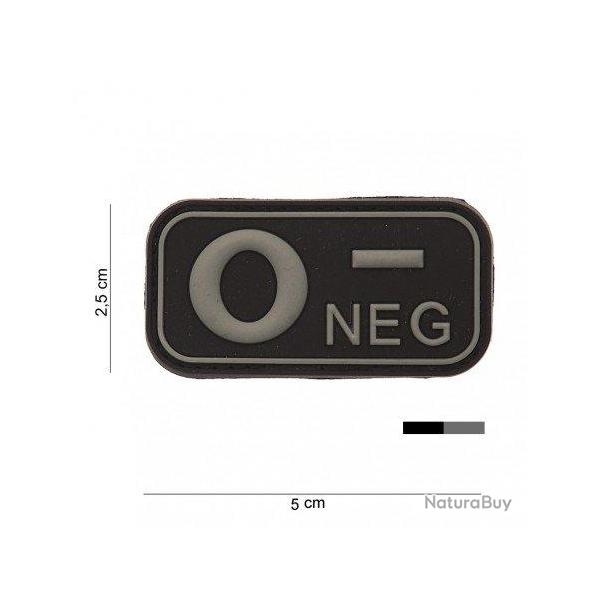Patch 3D PVC Sanguin O- Noir (101 Inc)
