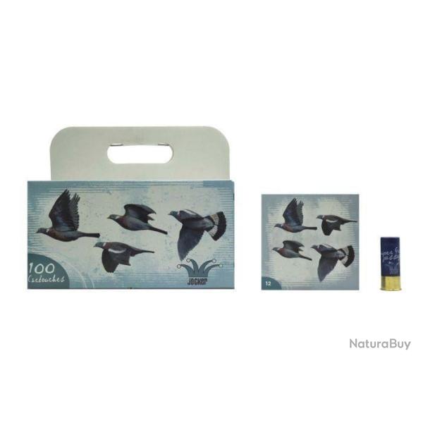 Boite de 100 cartouches Jocker Super Grand Passage 36 C/12/70/16 - Bourre jupe- N�5 Stock !