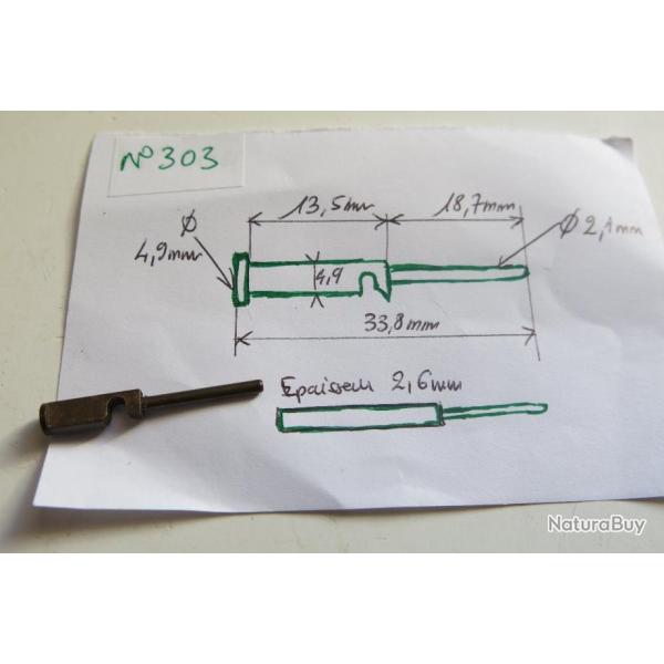 VENDU PAR CUIRASSIER11  N 303 PAIRE DE PERCUTEURS A IDENTIFIER