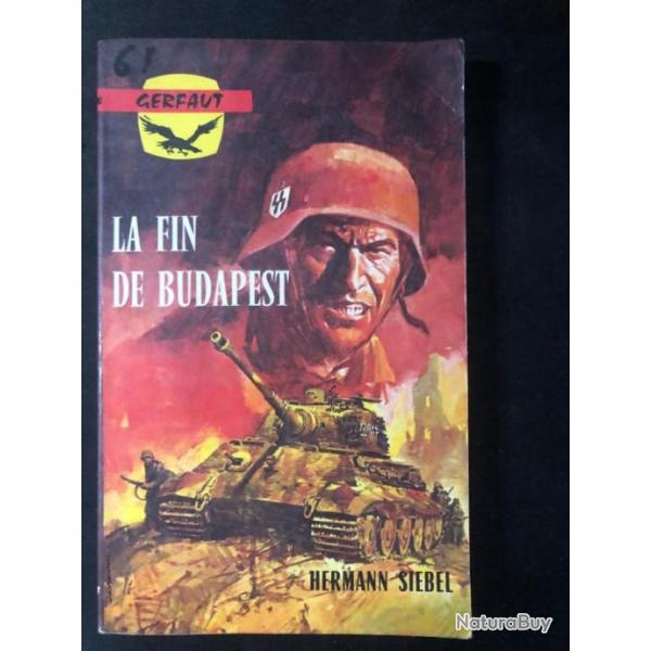 Livre La fin de Budapest de Herman Siebel