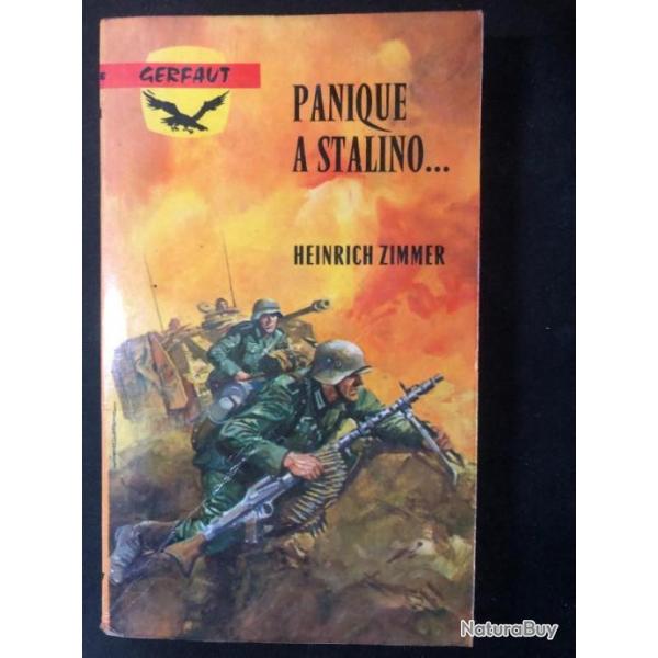 Livre Panique a Stalino de Heinrich Zimmer