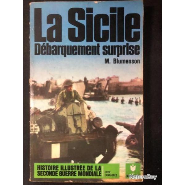 Livre La Sicile, Dbarquement surprise de M. Blumenson