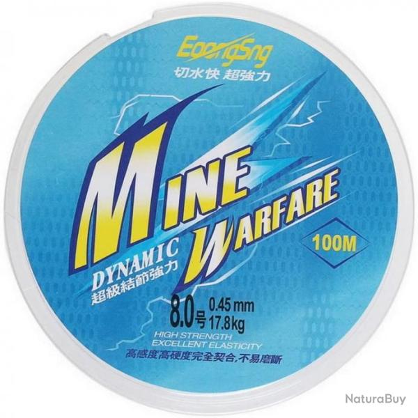 Ligne de P�che en Nylon Transparent 8 mm 100 m�tres