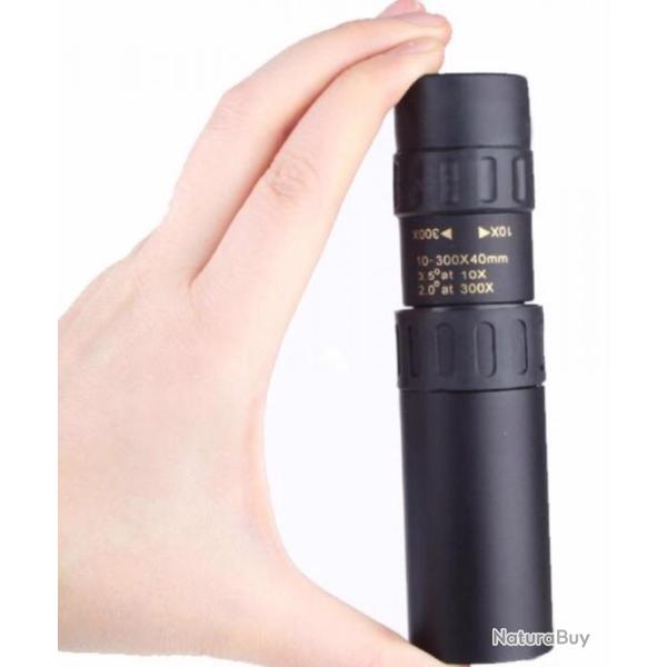 Monoculaire 10-300x40 � main, tr�s pratique