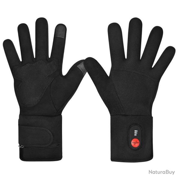 Sous gants chauffants Chamrousse. Savior Noir