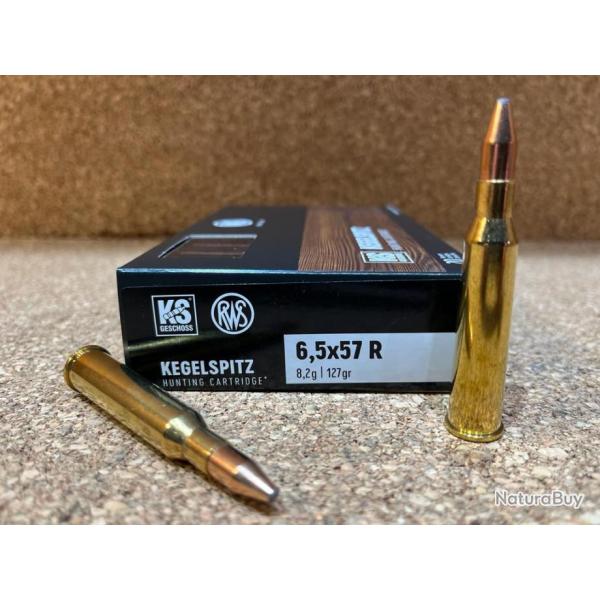 Boite de munitions RWS 6.5X57R  KS 8.2G