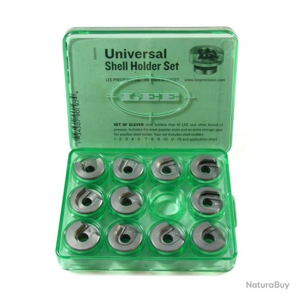 Jeu de supports de douille Lee pour presses de rechargement