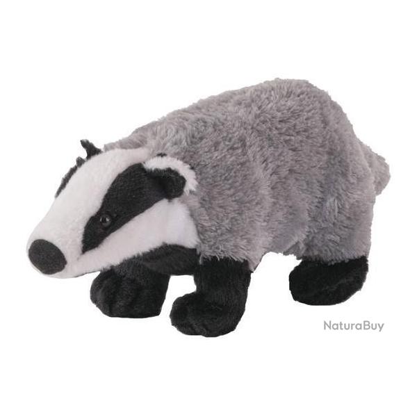 PROMO ! PELUCHE BLAIREAU NATURE DE BRENNE 40 CM