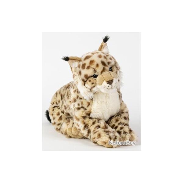 PROMO ! PELUCHE LYNX NATURE DE BRENNE 46 CM