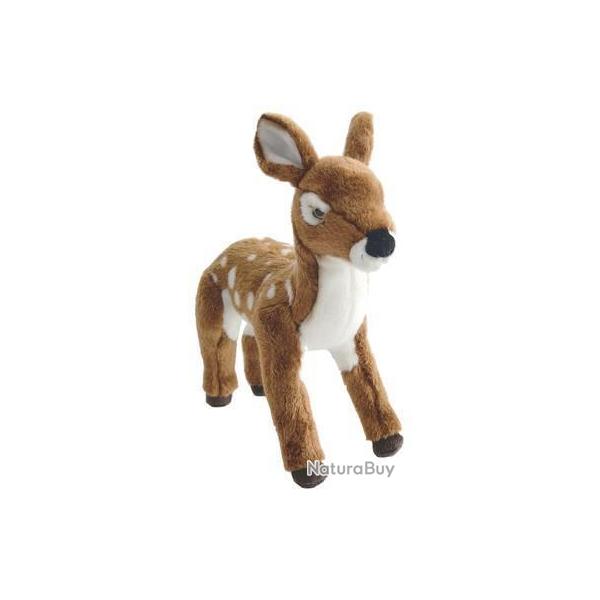 PROMO ! PELUCHE FAON NATURE DE BRENNE 30 CM DEBOUT