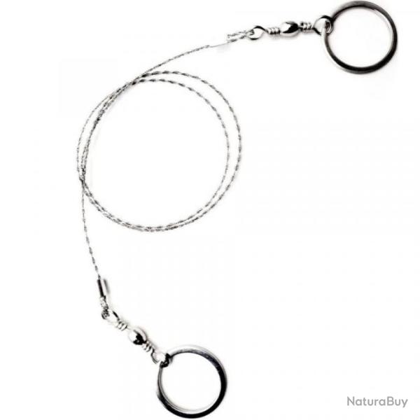 Scie � Fil de Survie (Tron�onneuse � Main) - Acier Inoxydable Ultra-Robuste - Pour Petites Branches