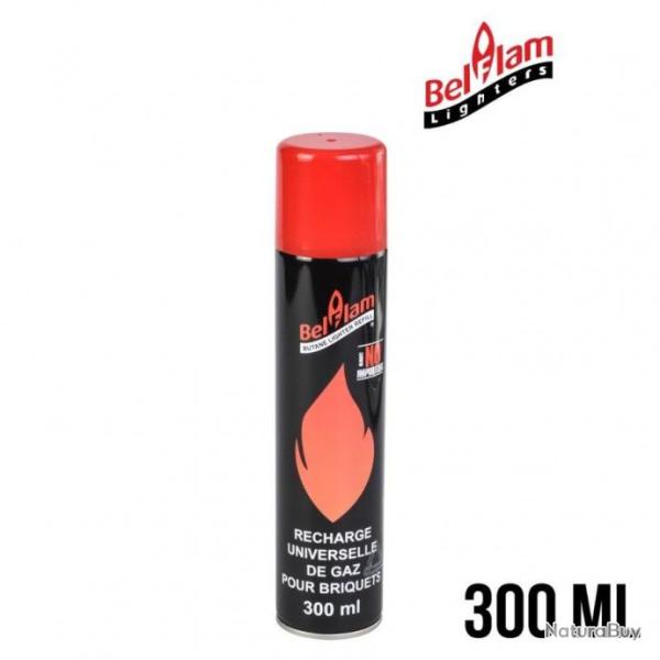 Bouteille de Gaz Belflam Premium Zero impuret� 300ml pour briquet